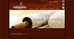 Desktop Screenshot of italiabakery.ca